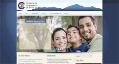 Desktop Screenshot of councilofcommunityservices.org